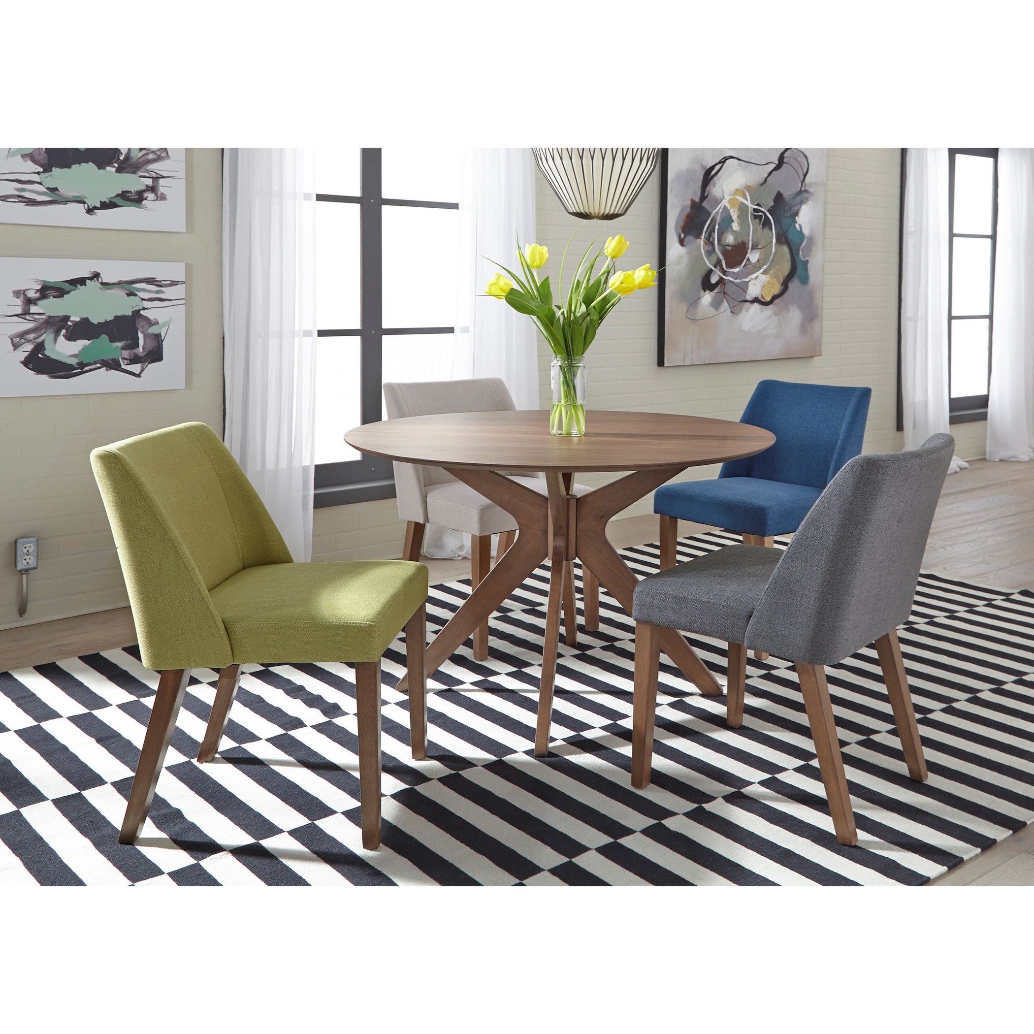 Space saver table best sale and chair set